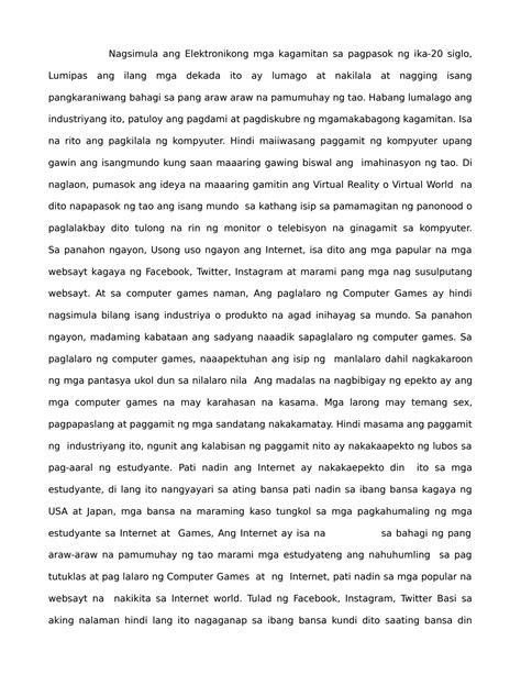 pananaliksik halimbawa pdf|(PDF) ISANG PANANALIKSIK UKOL SA EPEKTO NG PAGKA .